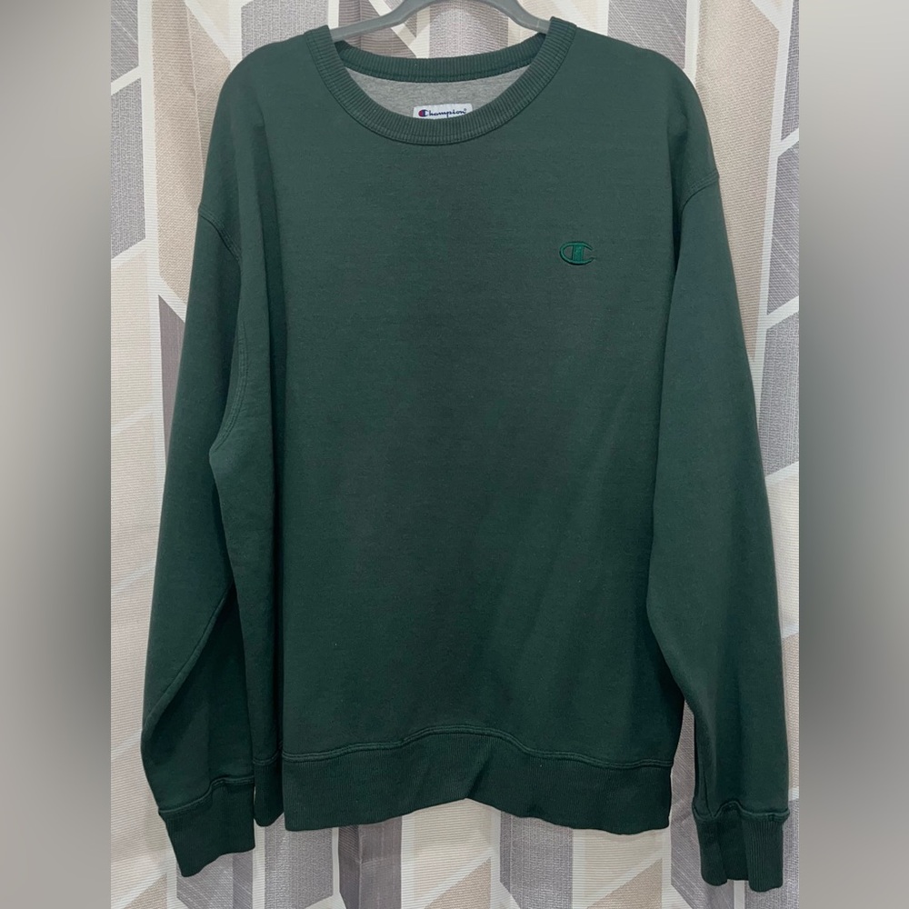Green Champion Crewneck Sweater Men’s XL